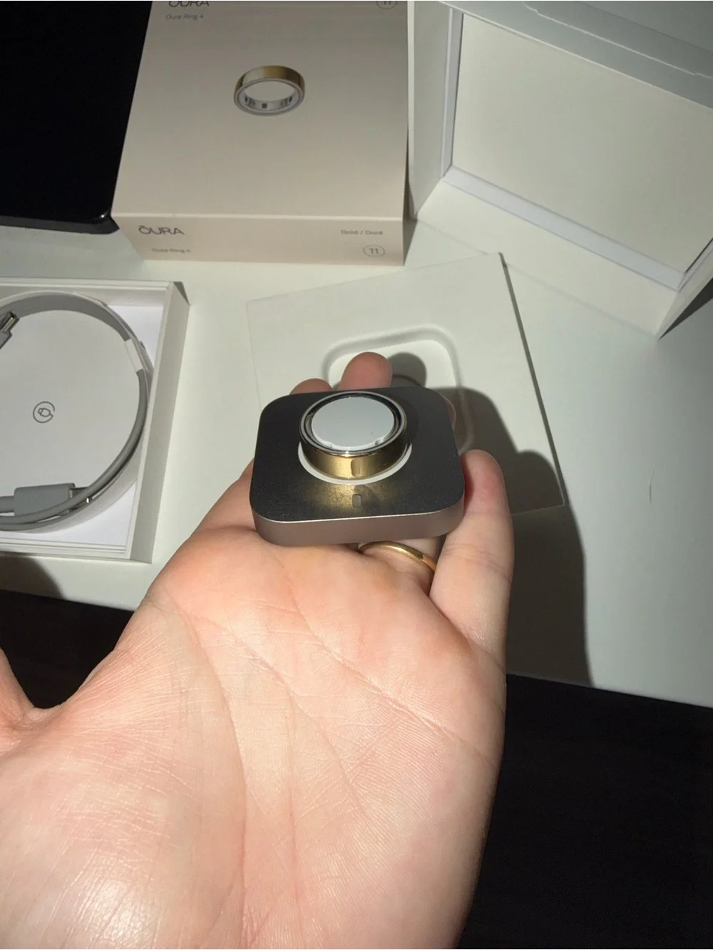 ŌURA Ring 4 - Gold (Size 11)